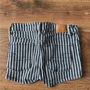 American Eagle Outfitters Blue Striped Women's Shorts